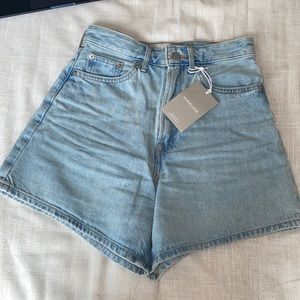 Everlane A Line Denim shorts
